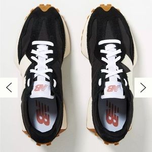 New Balance 327 black/white/gum